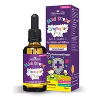 Witaminy i minerały - Natures Aid Aid Immune Plus w kroplach - 50 ml NAID468054 - miniaturka - grafika 1