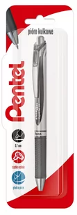 PENTEL, pióro kulkowe 0,7 mm energel bl77 szary 1 szt. - Pióra kulkowe - miniaturka - grafika 1