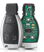 Etui na klucze - KLUCZYK RYBKA Z ELEKTRONIKĄ PILOT DO MERCEDES W203 W204 W215 W169 W220 VITO - miniaturka - grafika 1