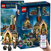 Klocki - LEGO 76426– PRZYSTAŃ HOGWARTU™ + łodzie + 7 postaci – Lego Prezent Dla Syna Chłopca + EBOOK-2 - miniaturka - grafika 1