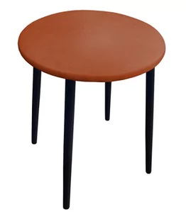 Taboret TRIX  AL7 calvados podstawa czarna - Taborety i hokery - miniaturka - grafika 2