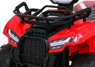 Quad Storm na akumulator dla dzieci Czerwony + Silnik 25W + MP3 USB + LED - Pojazdy elektryczne dla dzieci - miniaturka - grafika 10