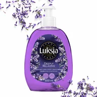 Mydła - Pielęgnujące mydło w płynie o zapachu lawendy Luksja Aroma Senses Deeply Relaxing 500 ml - miniaturka - grafika 1
