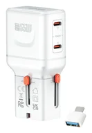 Ładowarki do telefonów - 4smarts 541647 ładowarka do urządzeń przenośnych Uniwersalne Pomarańczowy, Biały Prąd przemienny Szybkie ładowanie Wewnętrzna - miniaturka - grafika 1