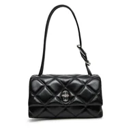 Torebki damskie - Torebka Marc Jacobs The Quilted Mini Dual Shoulder Bag 2S5HSH023H02 Czarny - miniaturka - grafika 1
