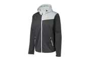 Kurtki i kamizelki sportowe męskie - CRIVIT Kurtka softshell męska (Szary, S (44/46)) - miniaturka - grafika 1