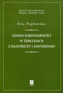 Nauka - Scholar Zasada subsydiarności w traktatach z Maastricht i Amsterdamu - miniaturka - grafika 1