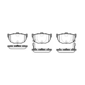 Klocki hamulcowe - RoadHouse Zestaw klocków hamulcowych, hamulce tarczowe 2294.22 - miniaturka - grafika 1