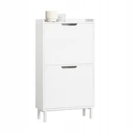 Szafki na buty - Stojak Szafka Komoda na Buty obuwie regał półka Stół przedpokój FSR151-W - miniaturka - grafika 1