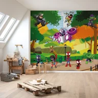 Fototapety - Fototapeta Człowiek Pająk wielokolorowym - 300 x 250 cm - KOMAR - miniaturka - grafika 1