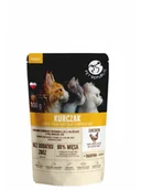 Mokra karma dla kotów - PetRepublic drobno siekane kawałki w delikatnym sosie kurczak 100g dla kota - miniaturka - grafika 1