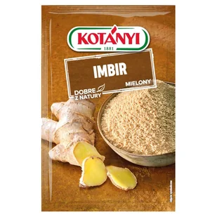 Kotanyi Imbir mielony 17 g Kotányi - Przyprawy i zioła sypkie - miniaturka - grafika 1