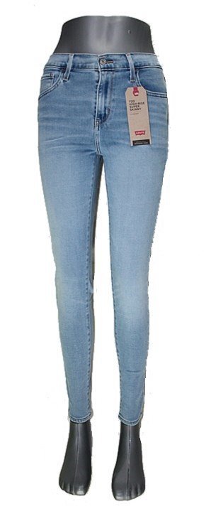 Levi's 720 jeansy damskie -527970010- wyszczupl. rurki oryg. Levis -W32/L32