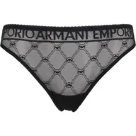 Majtki damskie - Emporio Armani Koronkowe hipstery - miniaturka - grafika 1