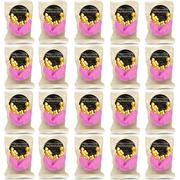 Desery dla dzieci - D&D Fun Cookies / Ciasteczko Z Wróżbą Z Naklejką Okrągłą "Black Magiczne Urodziny" 20 Sztuk Pink - miniaturka - grafika 1
