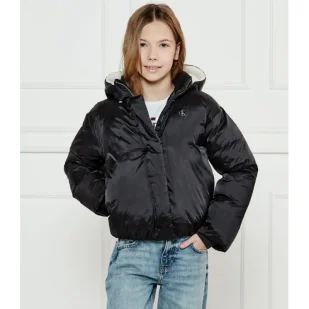 CALVIN KLEIN JEANS Kurtka Regular Fit - Kurtki i płaszcze dla dziewczynek - miniaturka - grafika 1