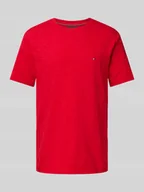 Koszulki męskie - T-shirt z wyhaftowanym logo - miniaturka - grafika 1