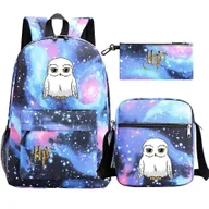 Plecaki - Harries Potter Plecak Magic School Wizards Women Men Capacity School Bags Dzieci Potter Mochila Infantil Torby na ramię Auburn - miniaturka - grafika 1