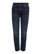 Spodnie damskie - ONLY Jeansy damskie, Niebieski czarny denim, 56-58 - miniaturka - grafika 1