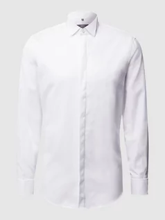 Koszule męskie - Koszula smokingowa o kroju slim fit z diagonalu - grafika 1