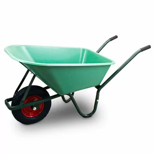Ogrodowa Taczka Pcv 250KG 100L Poliuretanowe Koło - Taczki - miniaturka - grafika 1