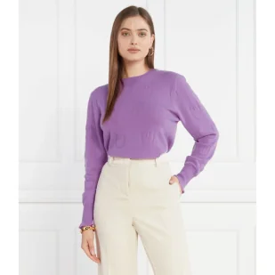 Pinko Kaszmirowy sweter | Regular Fit - Swetry damskie - miniaturka - grafika 1