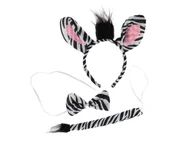 Stroje karnawałowe - Zestaw Zebra - 1 kpl. - miniaturka - grafika 1