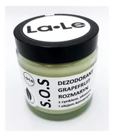 Dezodoranty i antyperspiranty unisex - La-Le Dezodorant SOSw kremie Grejpfrut i Rozmaryn - miniaturka - grafika 1