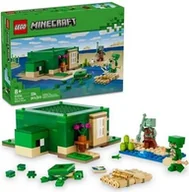 Klocki - LEGO MINECRAFT 21254 6szt Domek na plaży żółwi - miniaturka - grafika 1