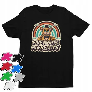 Koszulka T-Shirt Dziecięca Z Nadrukiem Five Nigts At Freddy -L 146-152 - Koszulki męskie - miniaturka - grafika 1