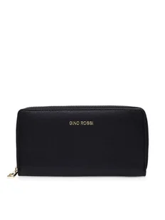 Gino Rossi Duży Portfel Damski BFT231203 Czarny - Portfele - miniaturka - grafika 1