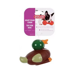 Zolux Zabawka winylowa Kaczka 11 cm Dostawa GRATIS od 99 zł + super okazje - Zabawki dla psów - miniaturka - grafika 1