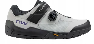 BUTY ROWEROWE NORTHWAVE OVERLAND PLUS - light grey/dark purple - NOWOŚĆ! - Buty rowerowe - miniaturka - grafika 1
