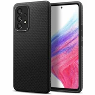 Etui i futerały do telefonów - Spigen Etui Liquid Air do Samsung Galaxy A53 5G Czarny - miniaturka - grafika 1