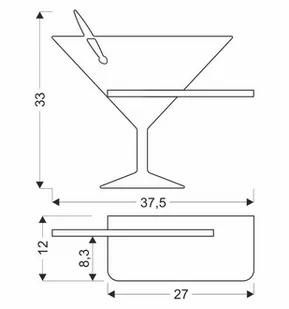 Candellux Lampa kinkiet 21-03546 z serii PICCOLO - Lampy ścienne - miniaturka - grafika 1