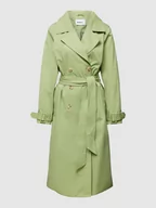 Płaszcze męskie - Płaszcz z bawełny z listwą guzikową model ‘Hollie’ - miniaturka - grafika 1