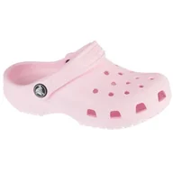 Buty dla dziewczynek - Klapki Crocs Classic Clog Jr 206991-6ZW różowe - miniaturka - grafika 1