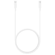 Kable USB - Kabel Samsung EP-DX510JW USB-C - USB-C 5A biały/white 1.8m - miniaturka - grafika 1