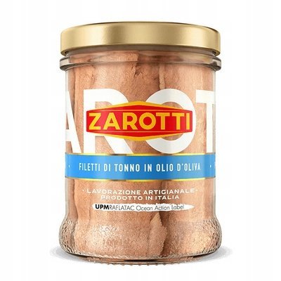 Zarotti Filetti di Tonno w Oliwie z Oliwek 400 g Filety z Tuńczyka Premium