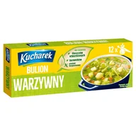 Buliony i przyprawy w kostkach - Kucharek Bulion warzywny 120 g (12 x 10 g) - miniaturka - grafika 1