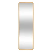 Lustra - Duże lustro w sosnowej ramie KIM, 116 x 35 cm - miniaturka - grafika 1