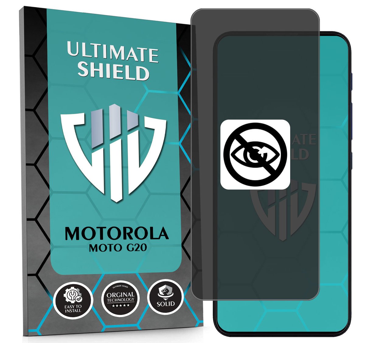 NAJLEPSZA FOLIA 5D ANTYSZPIEGOWSKA DO MOTOROLA MOTO G20 HYDROŻELOWA MATOWA