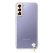 Etui i futerały do telefonów - Samsung Clear Protective Cover do Galaxy S21 White - miniaturka - grafika 1