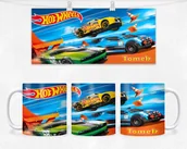 Kubki - KUBEK Z NADRUKIEM- SAMOCHODY SAMOCHODY +IMIĘ - miniaturka - grafika 1