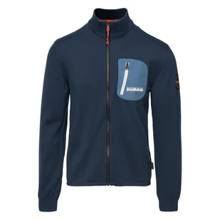 Męska Bluza NAPAPIJRI D-HURON FZ NP0A4HT81761 – Granatowy - Bluzy męskie - miniaturka - grafika 1