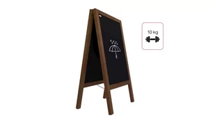 Allboards WODOODPORNY potykacz NIEWYWRACALNY CIĘŻKI 12KG stojak kredowy 118x61 cm PK96MAXWR+K6+G - Tablice i flipcharty Allboards WODOODPORNY potykacz NIEWYWRACALNY CIĘŻKI 12KG stojak kredowy 118x61 cm PK96MAXWR+K6+G - Tablice i flipcharty - miniaturka - grafika 1