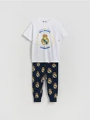 Piżamy chłopięce - Reserved - Bawełniana piżama Real Madrid - biały - miniaturka - grafika 1