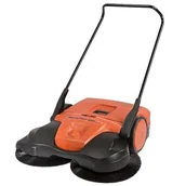 Zamiatarki - HAAGA 677 AKU zamiatarka ręczna z akumulatorem 77 cm - miniaturka - grafika 1