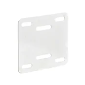 Zawiasy, okucia i inne akcesoria - Płytka naprawcza pod prowadnik krzyżowy zawiasu puszkowego 2 szt. Hettich - miniaturka - grafika 1