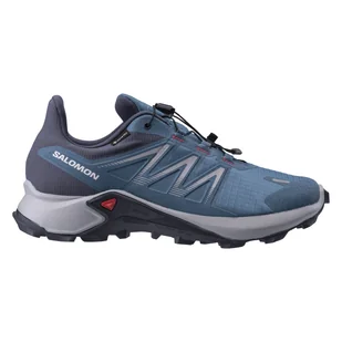 Męskie Buty SALOMON SAGACROSS GTX L41692200 – Niebieski - Buty sportowe męskie - miniaturka - grafika 1